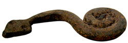 マリ共和国　鉄製ヘビ