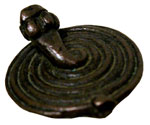 アカン族　ヘビの形の分銅